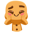 Стикер Печенька #2 ВКонтакте