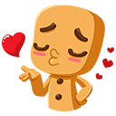 Стикер Печенька #3 ВКонтакте