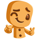 Стикер Печенька #6 ВКонтакте