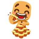 Стикер Печенька #17 ВКонтакте