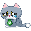 Стикер СберКот #18 ВКонтакте