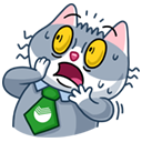 Стикер СберКот #22 ВКонтакте