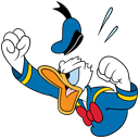 Стикер Дональд Дак #20 ВКонтакте