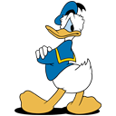 Стикер Дональд Дак #23 ВКонтакте