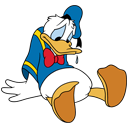 Стикер Дональд Дак #27 ВКонтакте