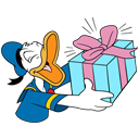 Стикер Дональд Дак #31 ВКонтакте