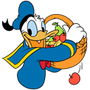 Стикер Дональд Дак #32 ВКонтакте