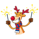 Стикер Новогодние моменты #7 ВКонтакте