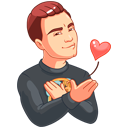 Стикер НИколай Соболев #2 ВКонтакте