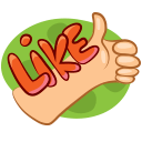 Sticker Yüksek sesle düşünme #5 VK