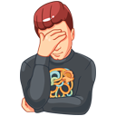 Стикер НИколай Соболев #19 ВКонтакте