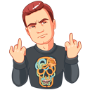 Стикер НИколай Соболев #23 ВКонтакте