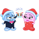 Стикер Durex’s New Year #10 ВКонтакте