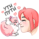 Стикер Сахарок #4 ВКонтакте