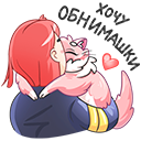 Стикер Сахарок #5 ВКонтакте