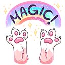 Стикер Сахарок #11 ВКонтакте