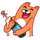 Стикер С Новым Лисом! #13 ВКонтакте