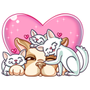 Стикер Булька #2 ВКонтакте