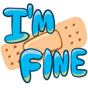 Sticker Yüksek sesle düşünme #26 VK