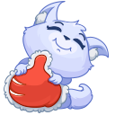 Стикер Фрости #4 ВКонтакте