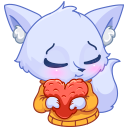 Стикер Фрости #5 ВКонтакте