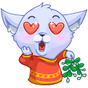 Стикер Фрости #6 ВКонтакте