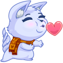 Стикер Фрости #7 ВКонтакте