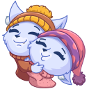 Стикер Фрости #8 ВКонтакте