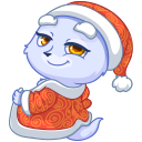 Стикер Фрости #9 ВКонтакте