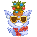 Стикер Фрости #11 ВКонтакте