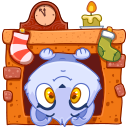 Стикер Фрости #12 ВКонтакте