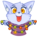 Стикер Фрости #14 ВКонтакте