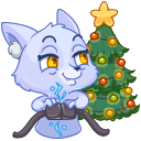 Стикер Фрости #15 ВКонтакте