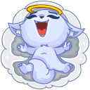 Стикер Фрости #18 ВКонтакте