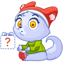 Стикер Фрости #22 ВКонтакте