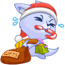 Стикер Фрости #24 ВКонтакте