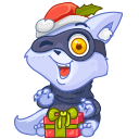 Стикер Фрости #26 ВКонтакте