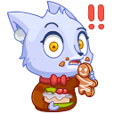 Стикер Фрости #30 ВКонтакте