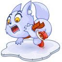 Стикер Фрости #38 ВКонтакте