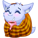 Стикер Фрости #41 ВКонтакте