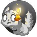 Стикер Фрости #44 ВКонтакте