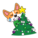 Стикер Коржик #12 ВКонтакте