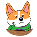 Стикер Коржик #14 ВКонтакте