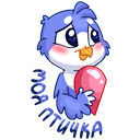 Стикер Фин и Фенечка #3 ВКонтакте