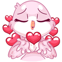 Стикер Фин и Фенечка #10 ВКонтакте