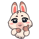 Стикер Флаффи #2 ВКонтакте