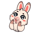 Стикер Флаффи #4 ВКонтакте