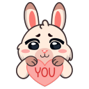 Стикер Флаффи #6 ВКонтакте