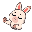 Стикер Флаффи #15 ВКонтакте