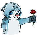 Стикер Кошачьи нежности #6 ВКонтакте